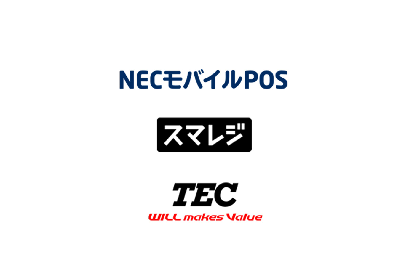 NECモバイルPOS スマレジ TEC