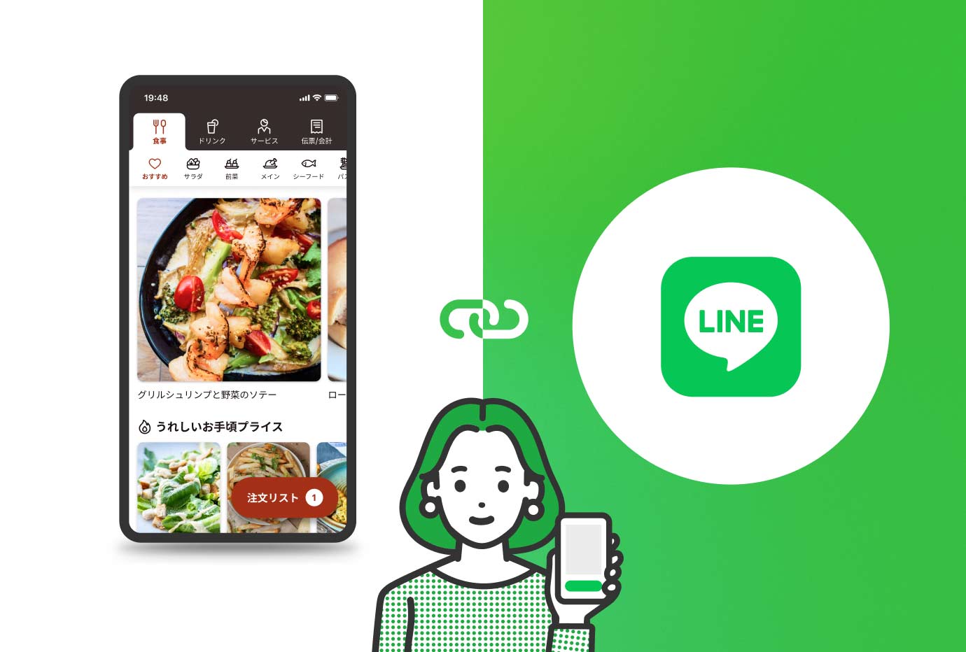 LINE連携