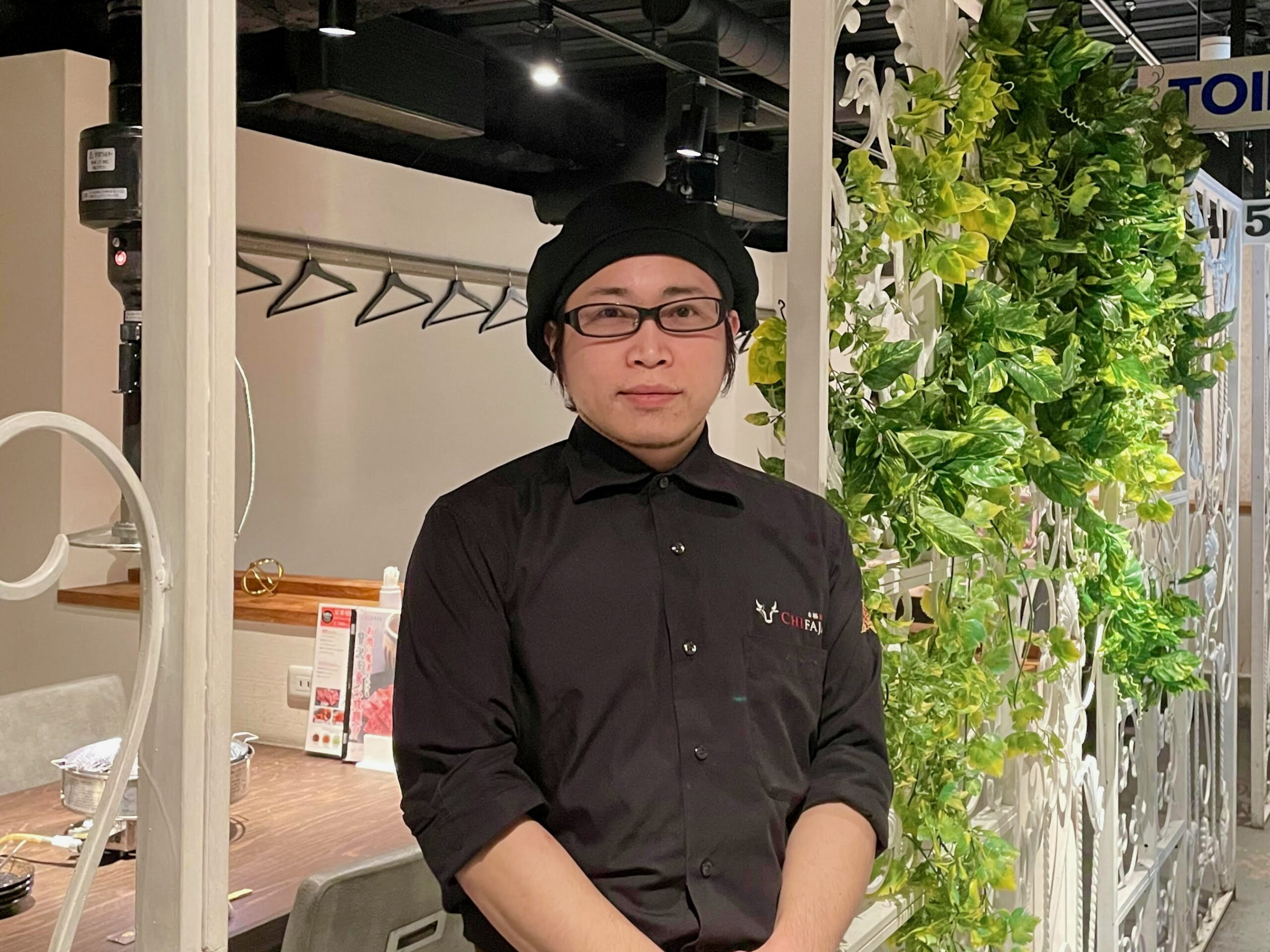 本格焼肉チファジャ京都駅前店 店長 福島 和典さん