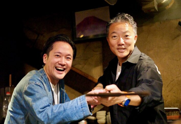 株式会社MUGEN 代表取締役 内山正宏さん　統括店長 長部将基さん