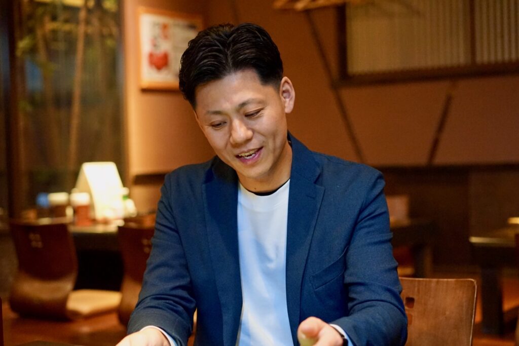 炉ばた居酒屋はたご家 代表 白幡さん