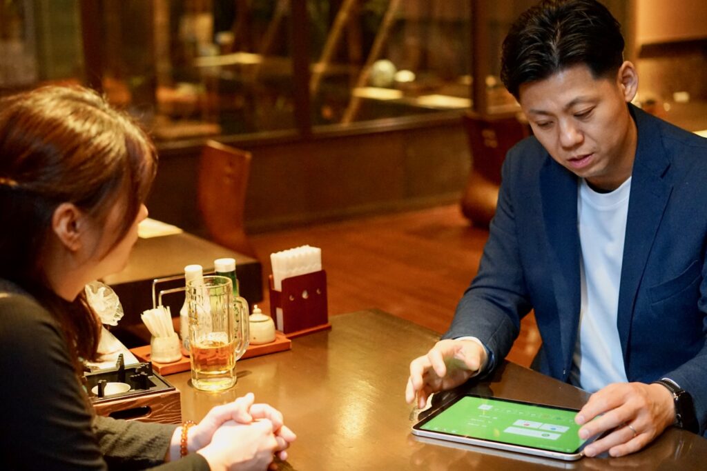 炉ばた居酒屋はたご家 代表 白幡さん