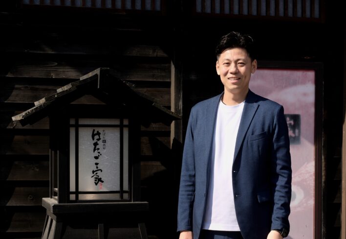 炉ばた居酒屋はたご家 代表 白幡さん