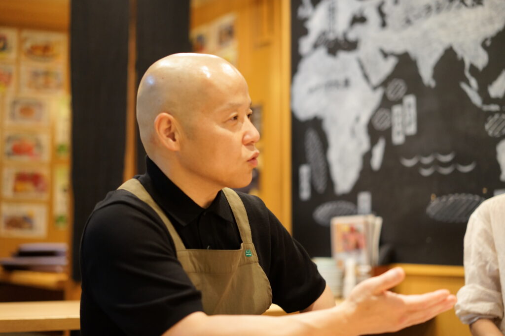 鮪のシマハラ 代表取締役 島原慶将さん