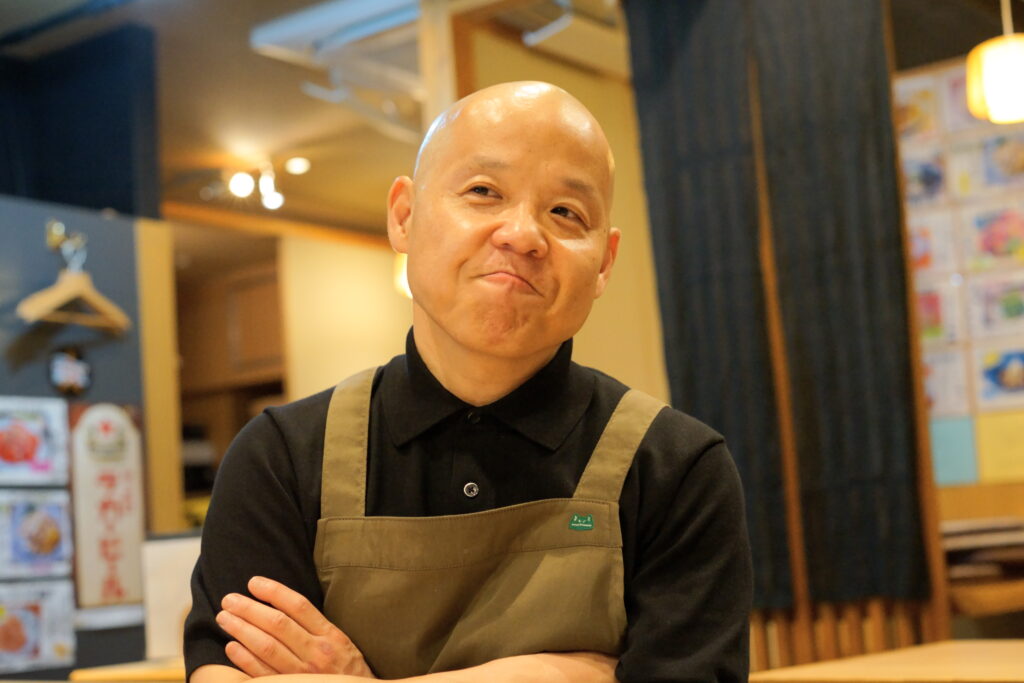 鮪のシマハラ 代表取締役 島原慶将さん