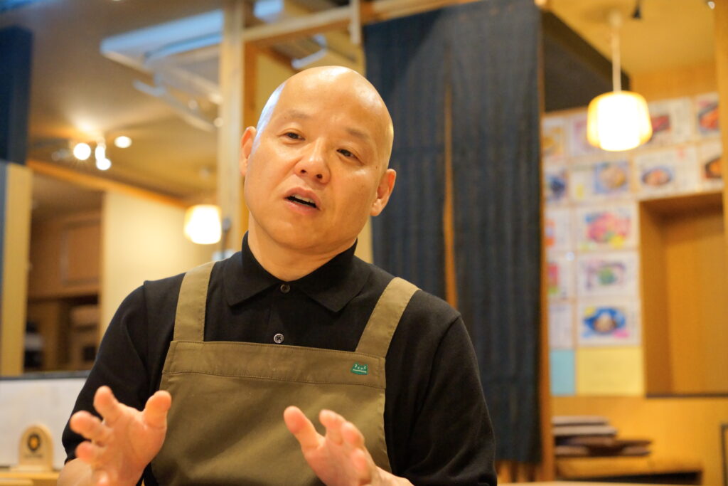 鮪のシマハラ 代表取締役 島原慶将さん