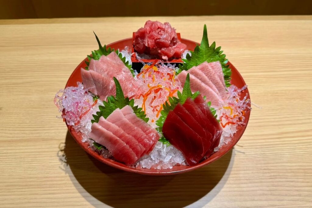 鮪のシマハラ お料理