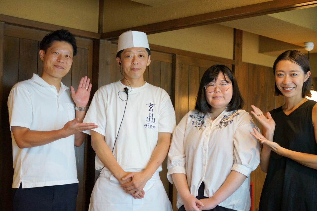 玄品_野口さん・田所さんとトレタメンバー