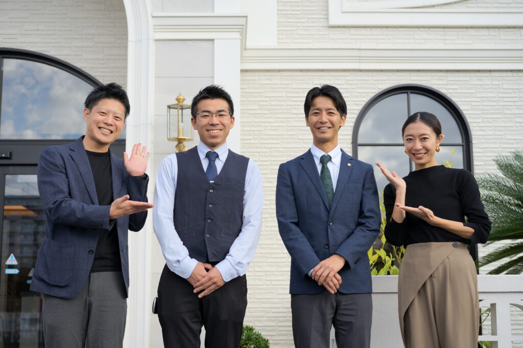 株式会社赤門 マーケティング部 販促広報課 課長 高橋亮太さん 焼肉赤門 作新台店 店長 松浦涼さん とトレタメンバー