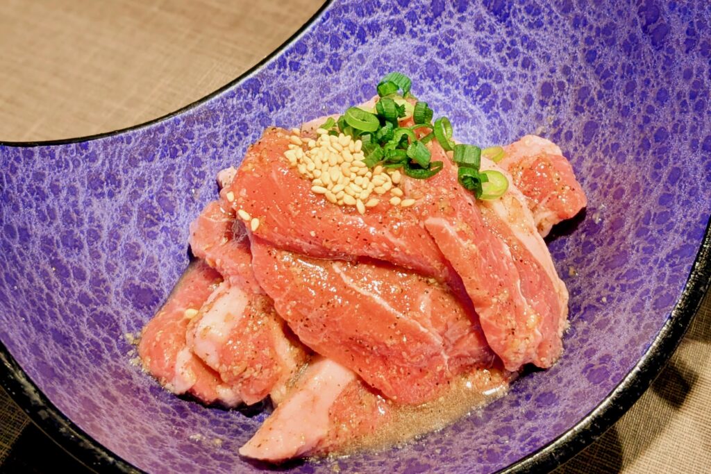 おすすめ料理（塩もみジンギスカン）