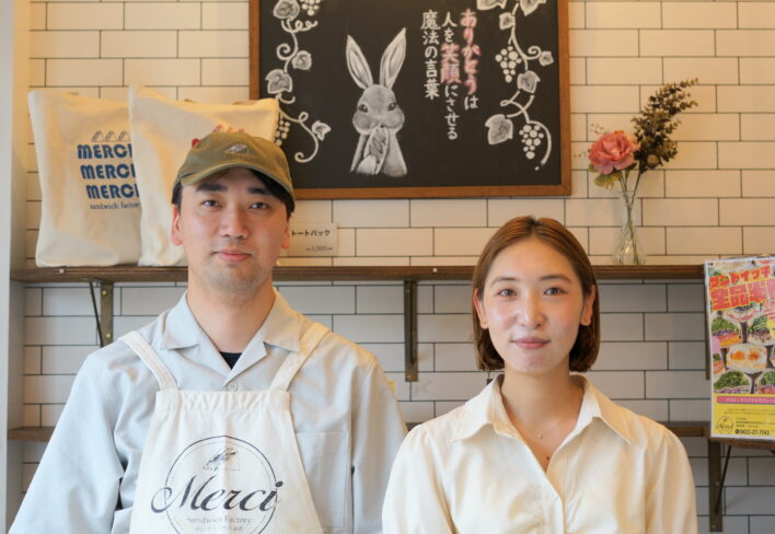 マーケティング統括・ブランド責任者のブラジル マライア希夢さんと霜田達哉さん